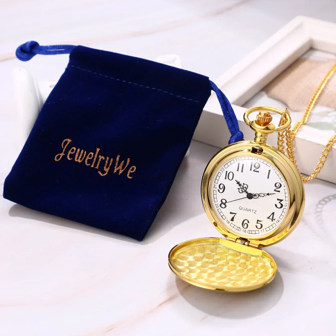 To My Son / From Dad - Luxury Vintage Pocket Watch Gift SS