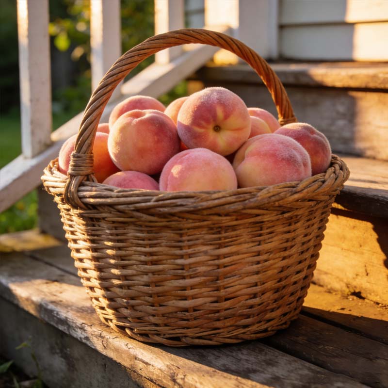 🔥 65K+ SOLD! 🍑 Heirloom "Honey Red" Dwarf Peach Seeds – Rare Red-Flesh Variety, Dwarf Container Friendly & Year-Round Planting 🌿