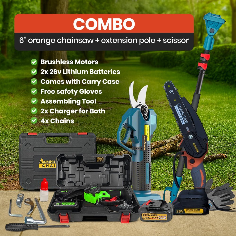 6 Inch Cordless Battery Operated Chainsaw