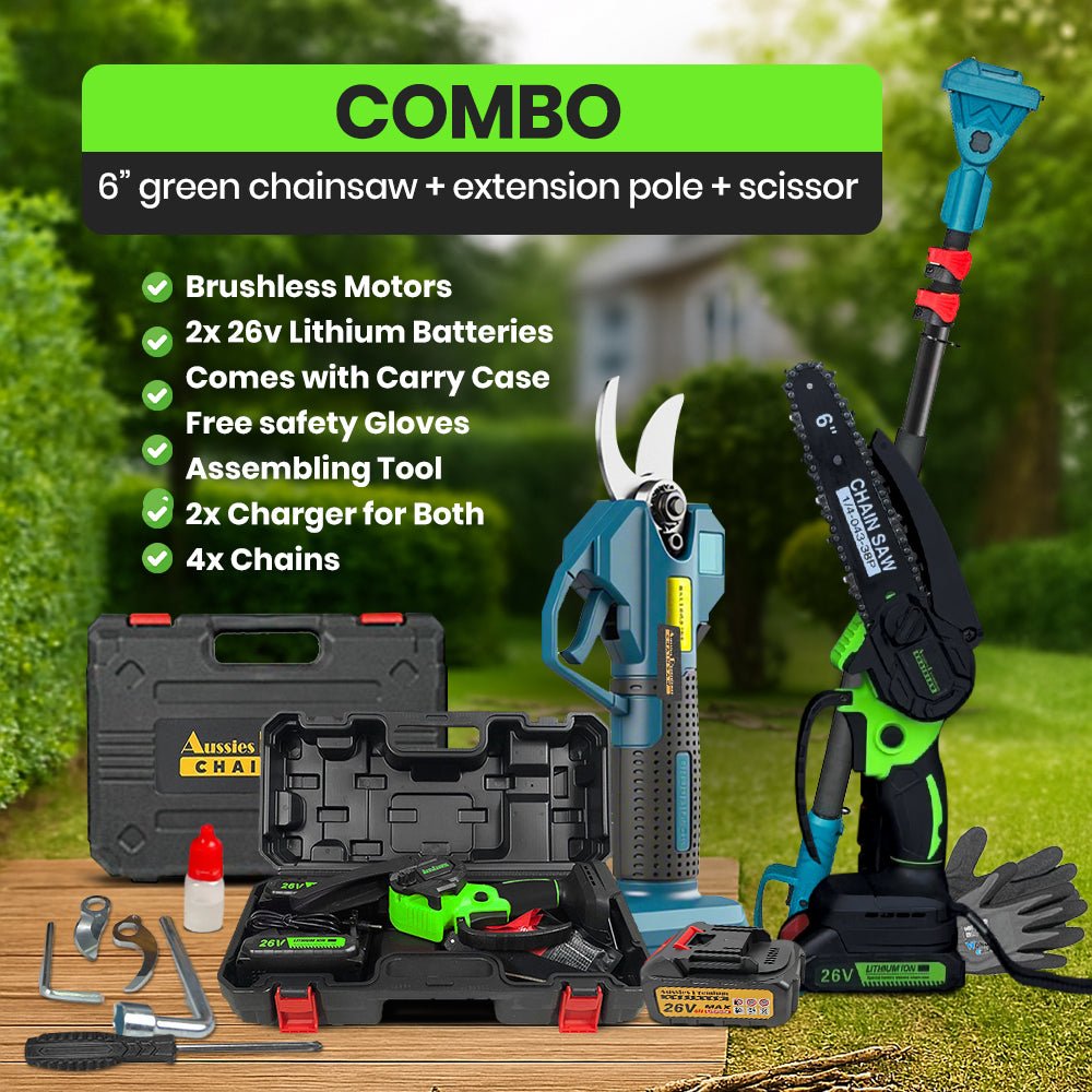 6 Inch Cordless Battery Operated Chainsaw