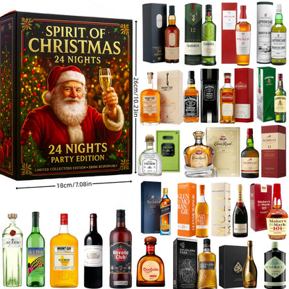 ⏰（Buy two for free shipping）Last Day Offer🔥 2025 Whiskey Advent Calendar