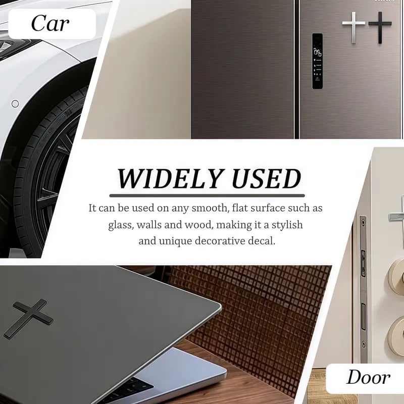 🔥BUY 2 Get 1 FREE🔥Christian Cross Sticker✝️