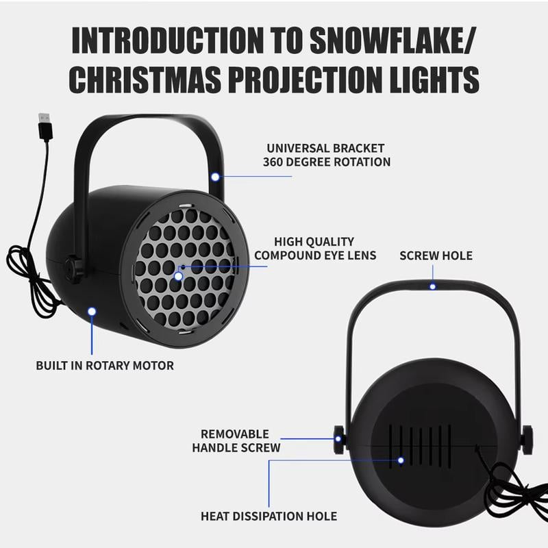 ⚡Christmas Hot Sale 50% OFF!🔥LED Christmas Projection Lamp