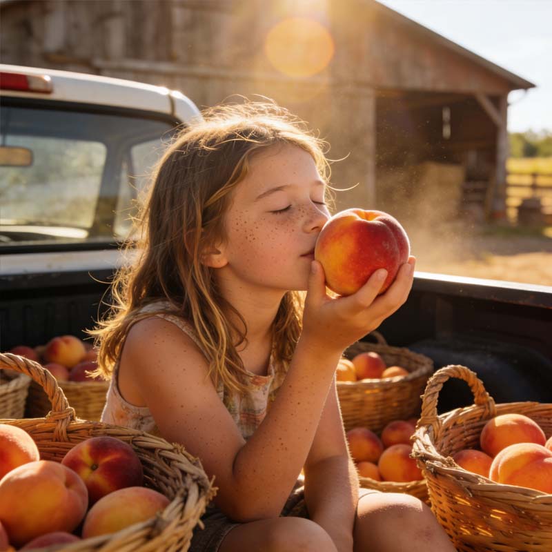 🔥 65K+ SOLD! 🍑 Heirloom "Honey Red" Dwarf Peach Seeds – Rare Red-Flesh Variety, Dwarf Container Friendly & Year-Round Planting 🌿