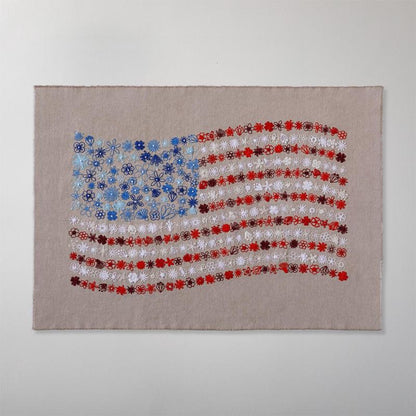 🔥LAST DAY 50% OFF - 🌸Red, White & Bloom Embroidery Kit