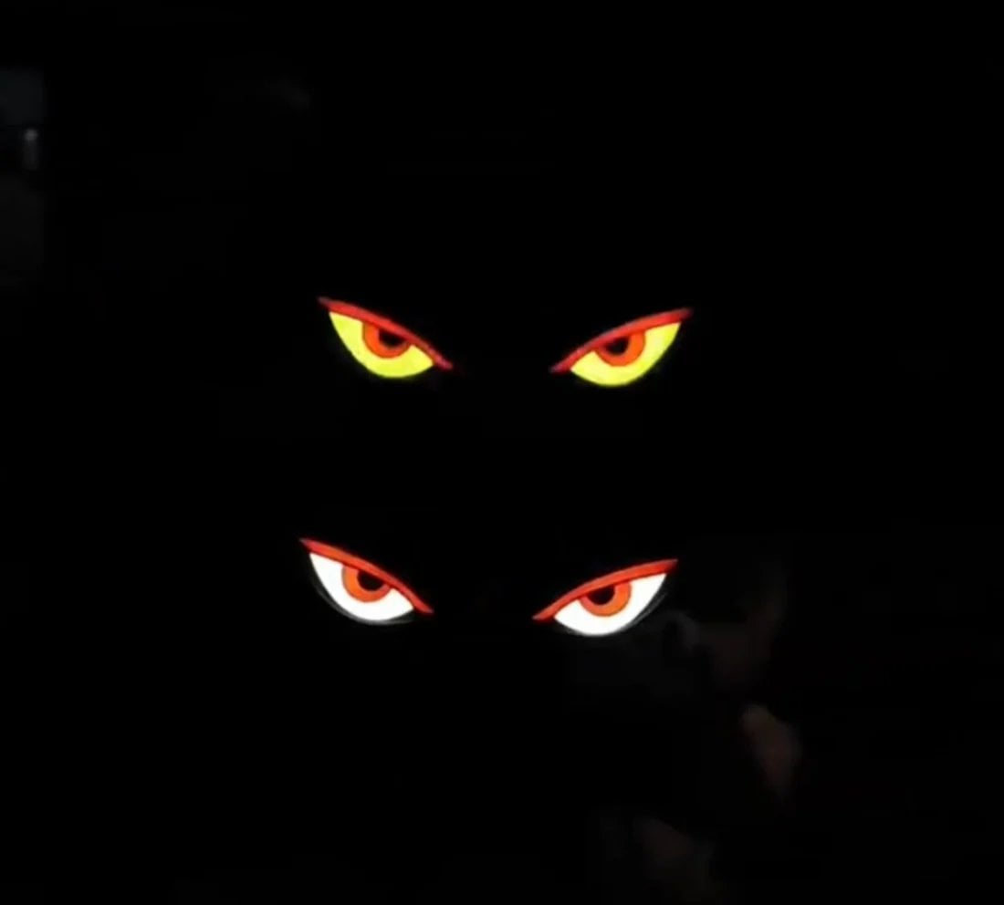 🔥LAST DAY 49% OFF💜Solar Demon Eye LED Car Window Light