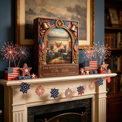 USA Semiquincentennial Advent Calendar: 24 Days of American Legacy