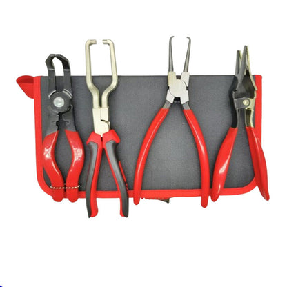 🚗🛠️ 4PCS Professional Hose Clamp Pliers Set for Automotive Repair