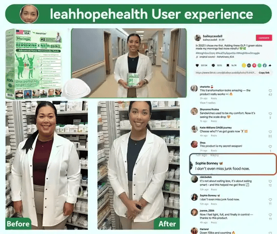 𝐎𝐟𝐟𝐢𝐜𝐢𝐚𝐥 𝐔𝐒 𝐒𝐭𝐨𝐫𝐞 | 🧑‍⚕️🩺 Natravor® Moringa · Berberine × NAD+ 𝟏𝟎-𝐢𝐧-𝟏 𝐀𝐝𝐯𝐚𝐧𝐜𝐞𝐝 𝐍𝐚𝐧𝐨 𝐌𝐢𝐜𝐫𝐨𝐧𝐞𝐞𝐝𝐥𝐞 𝐏𝐚𝐭𝐜𝐡 — 𝐎𝐧𝐜𝐞 𝐃𝐚𝐢𝐥𝐲, 𝐕𝐢𝐬𝐢𝐛𝐥𝐞 𝐑𝐞𝐬𝐮𝐥𝐭𝐬 𝐢𝐧 𝟕 𝐃𝐚𝐲𝐬